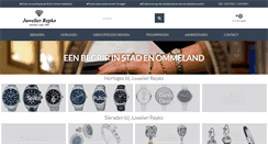 Desktop Screenshot of juwelierrepko.nl